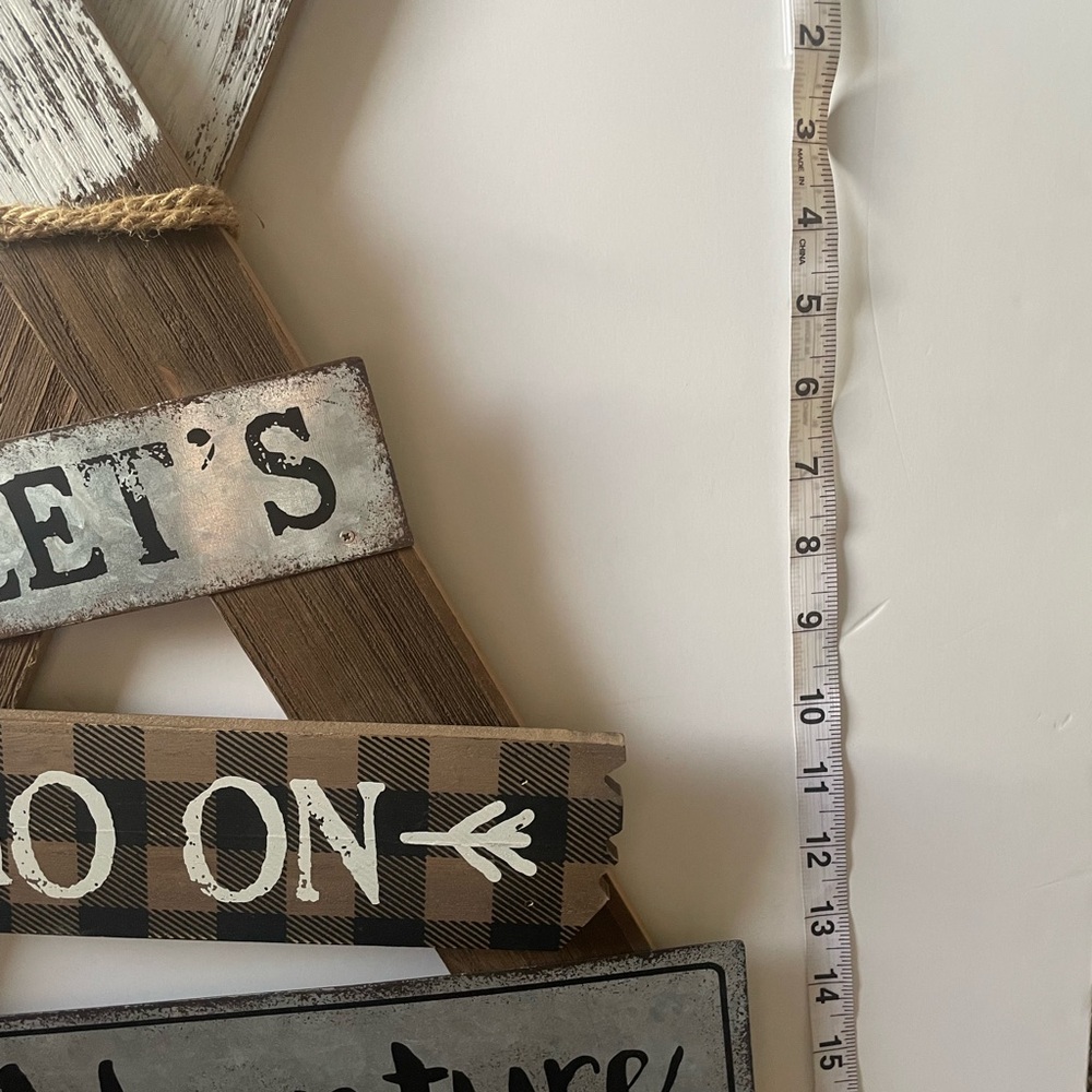 Rustic Wall Decor Sign - Picture 7 of 11